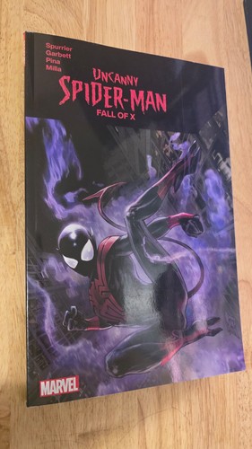 Uncanny spider man caduta - uncanny, la