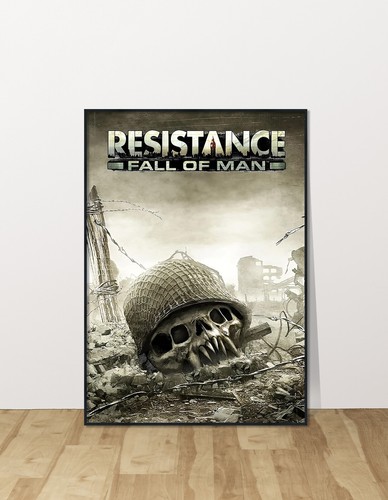 Poster resistance fall man - poster,